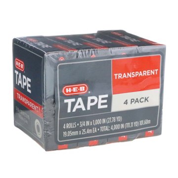 H-E-B Transparent Tape Refills