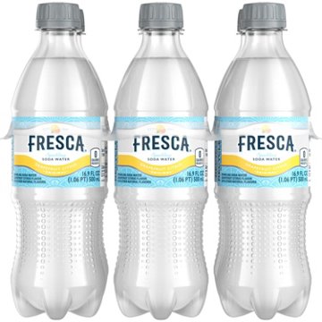 Fresca Grapefruit Citrus Sparkling Soda Water 6 pk Bottles