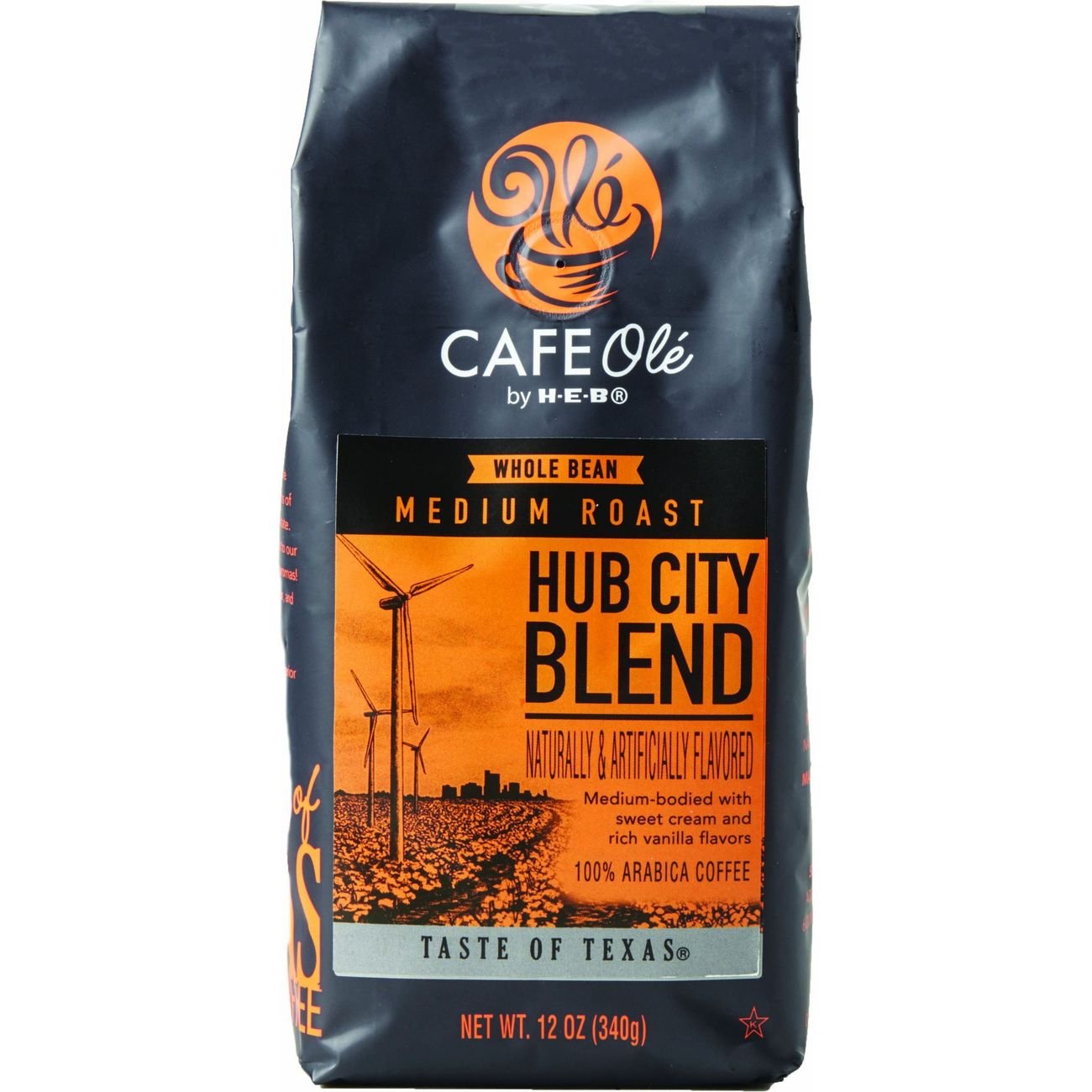 CAFE Olé by HEB Whole Bean Medium Roast Hub City Blend Coffee Shop