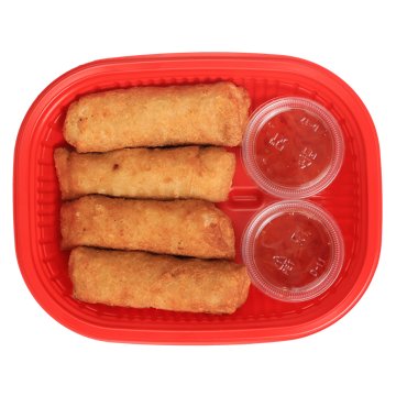 H-E-B Sushiya Chicken Egg Rolls - Served Hot, 4 ct