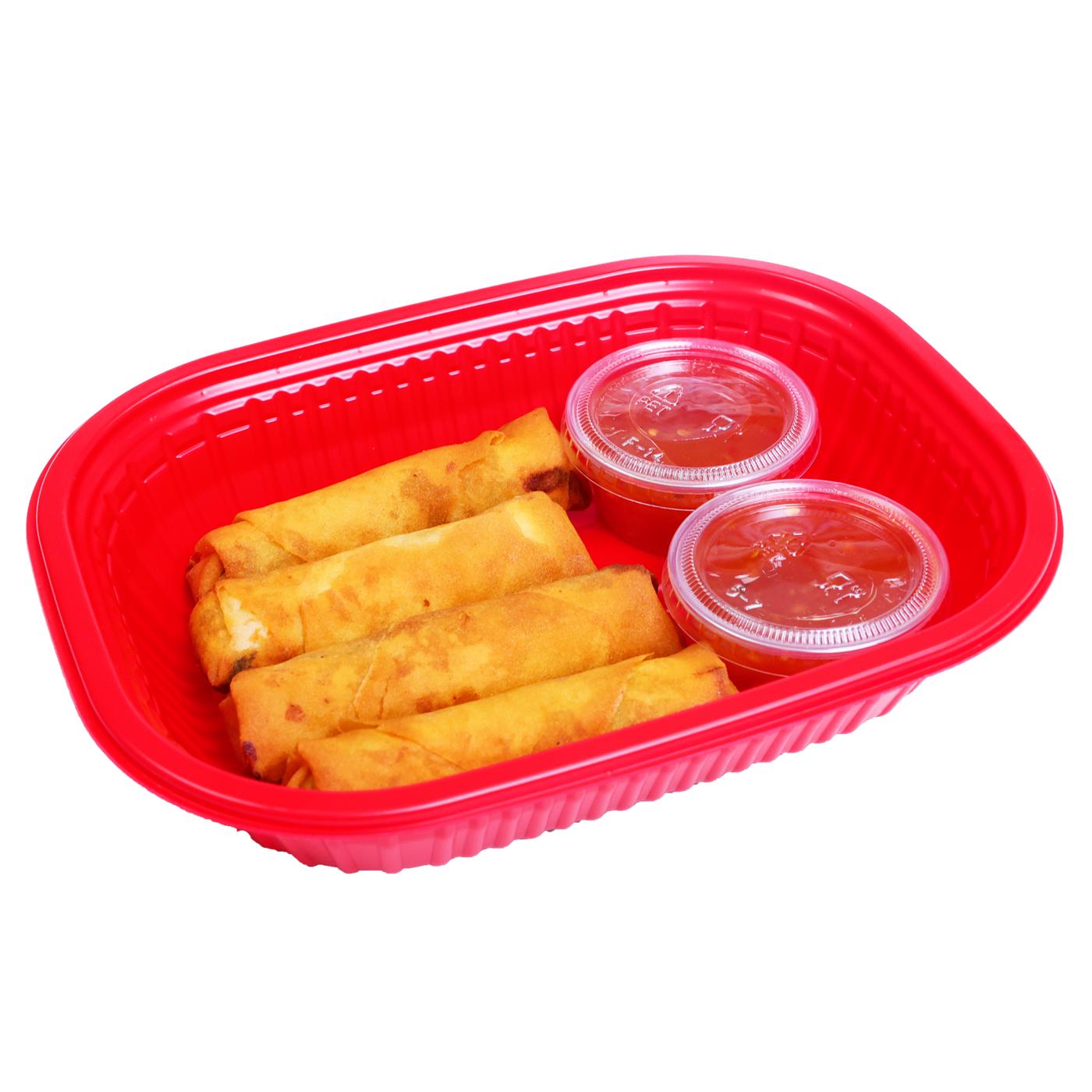 H-E-B Sushiya Vegetable Spring Rolls - Served Hot - Shop Sushi at H-E-B