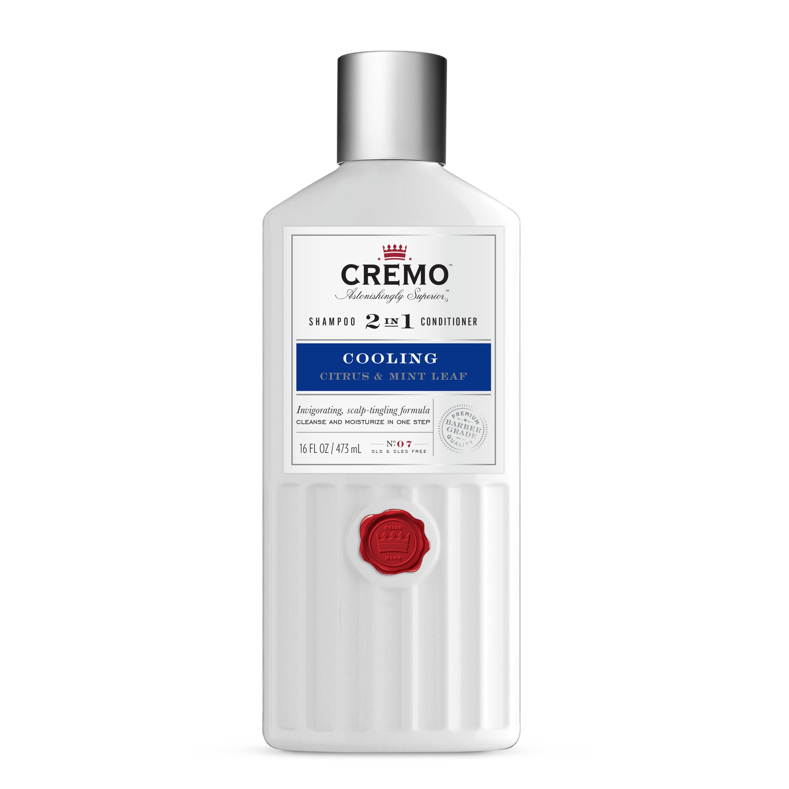Cremo 2 in 1 Shampoo Conditioner - Cooling Citrus & Mint Leaf