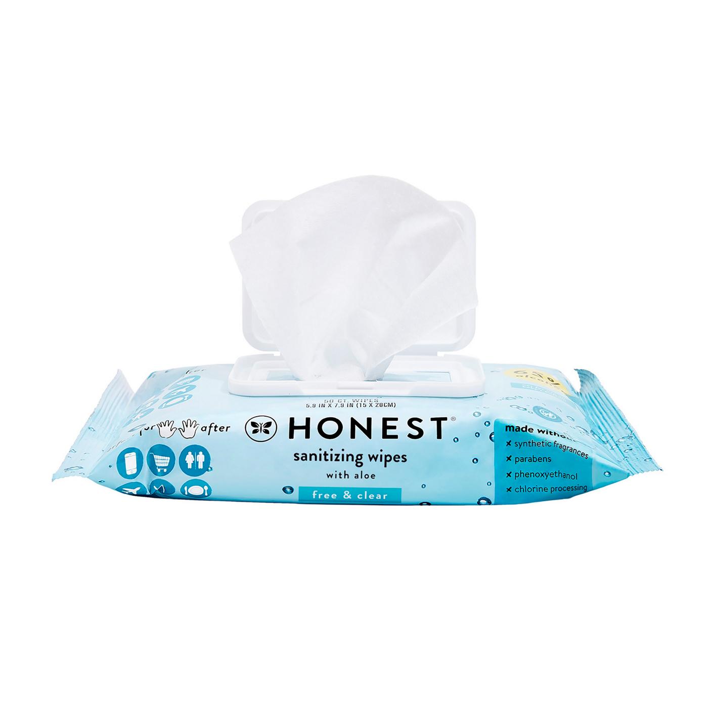 The Honest Company Alcohol Wipes with Aloe 3 Pk; image 4 of 5