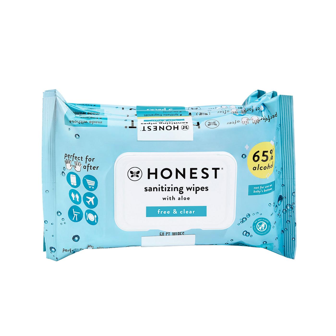 The Honest Company Alcohol Wipes with Aloe 3 Pk; image 5 of 5