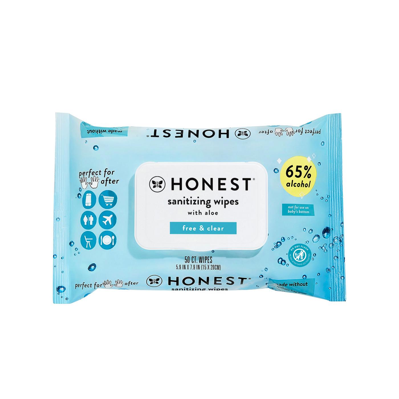 The Honest Company  Alcohol Wipes; image 1 of 5