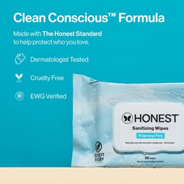 The Honest Company  Alcohol Wipes