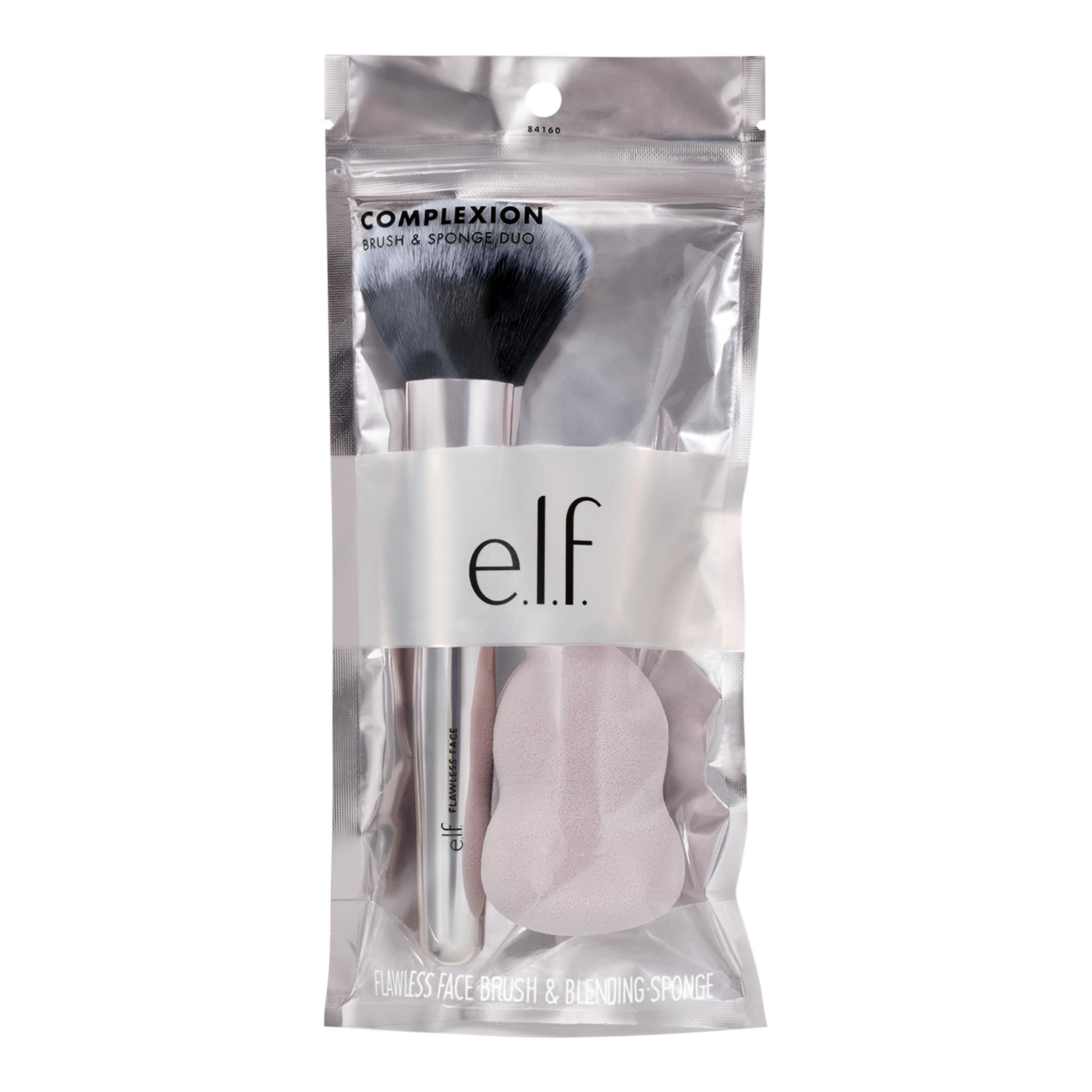 e.l.f. Flawless Face Brush & Blending Sponge Duo Shop Brushes at HEB