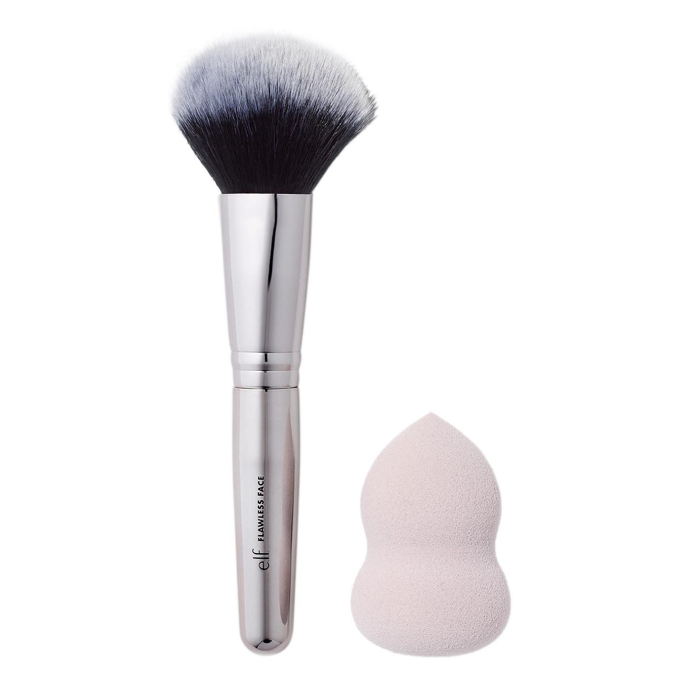 e.l.f. Flawless Face Brush & Blending Sponge Duo; image 3 of 3