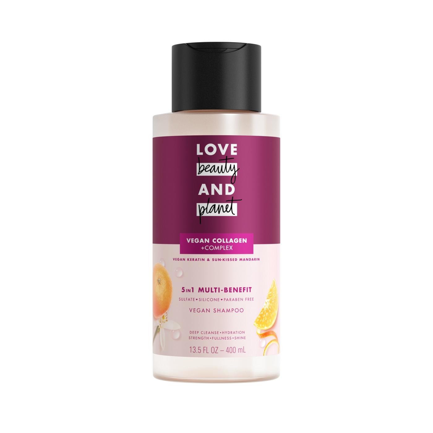 Love Beauty and Planet Vegan Biotin & Sun-Kissed Mandarin Sulfate-Free Shampoo - Shop & Conditioner at
