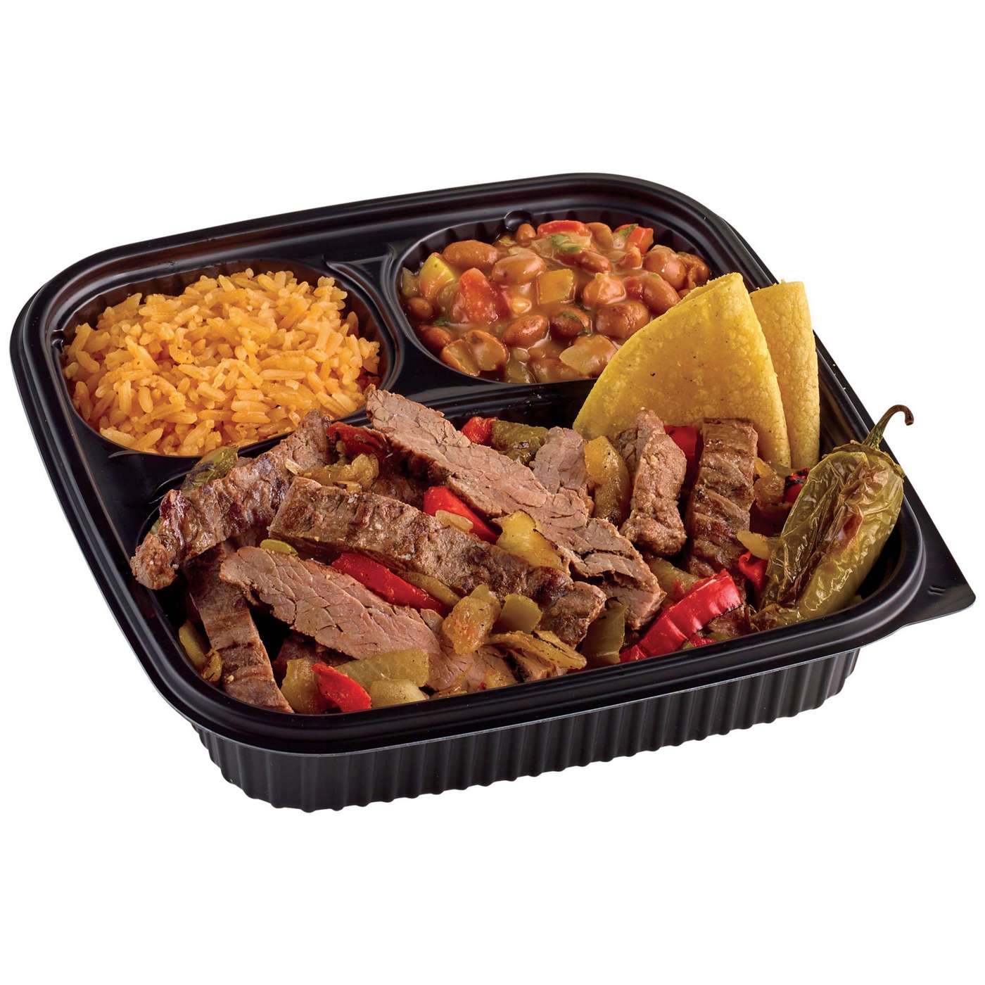 Flaming Bird Beef Fajita Plate (Served Hot) Shop Entrees & sides at HEB