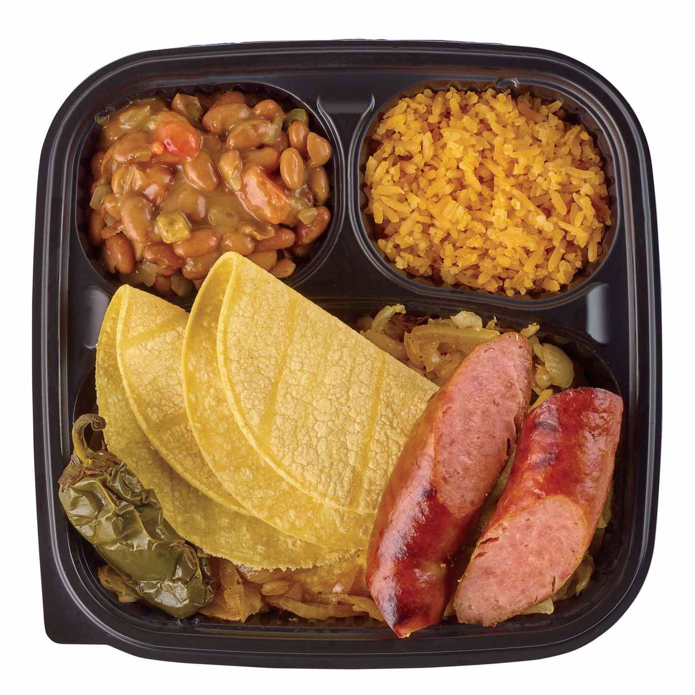 Flaming Bird Quarter Sausage Plate (Served Hot) Shop Entrees & sides