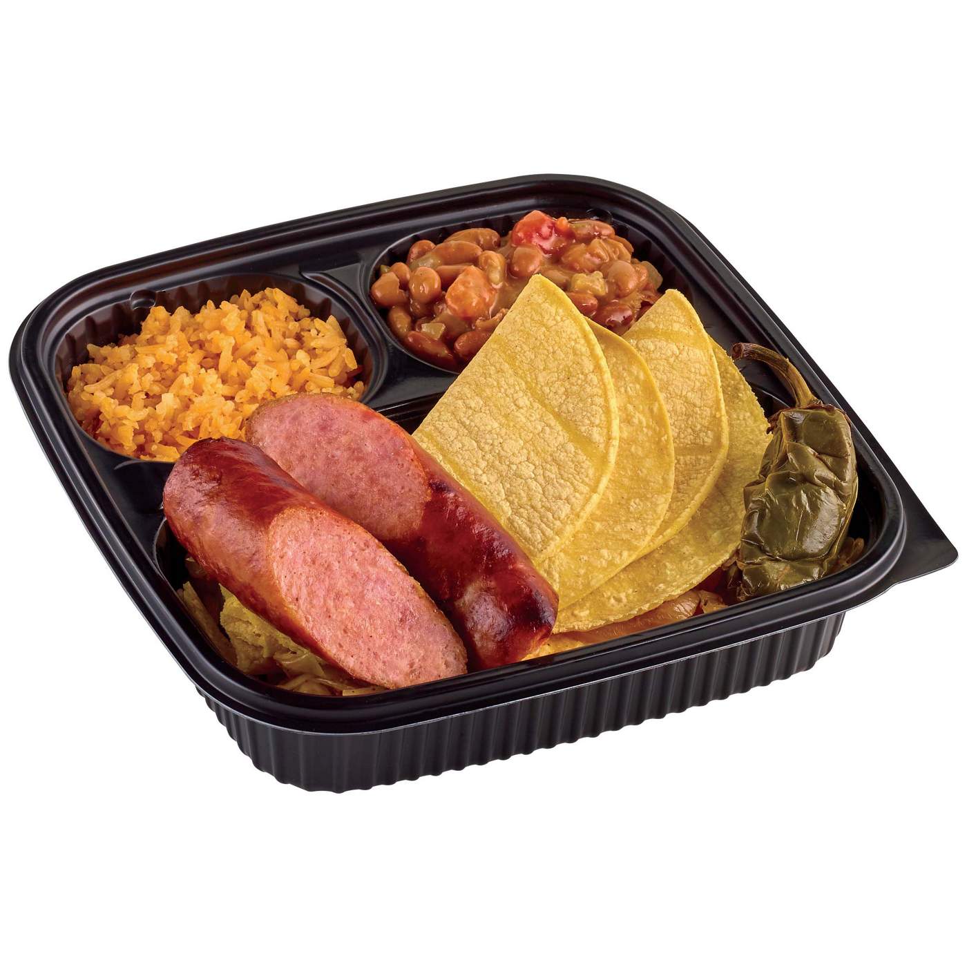 Flaming Bird Quarter Sausage Plate (Served Hot) Shop Entrees & sides