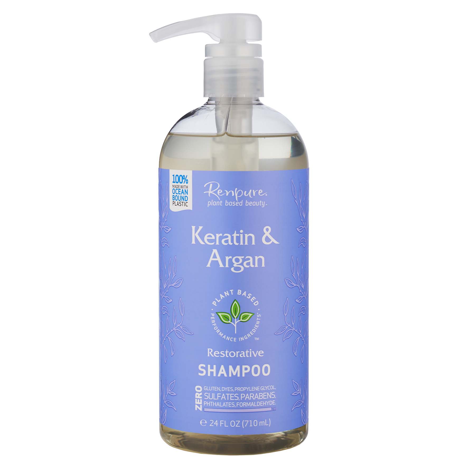 Renpure Keratin & Argan Shampoo Shop Shampoo & conditioner at HEB