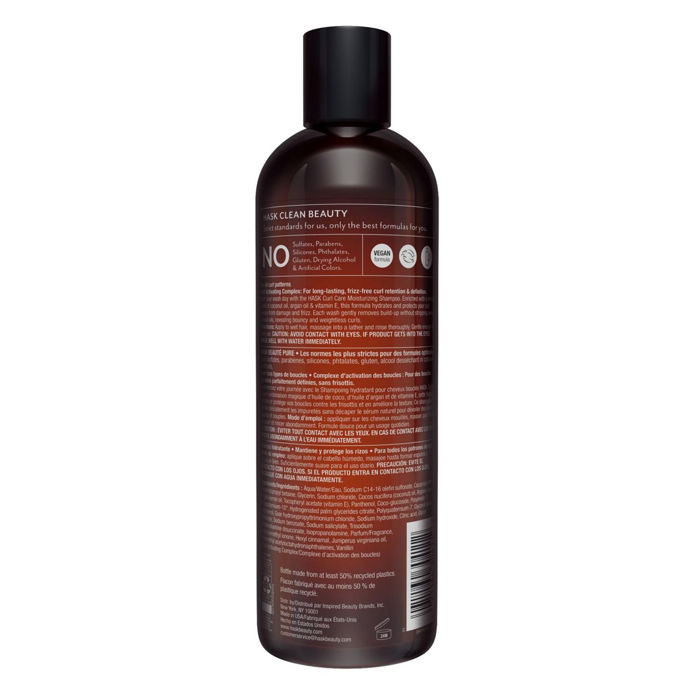 HASK Curl Care Moisturizing Shampoo; image 5 of 6