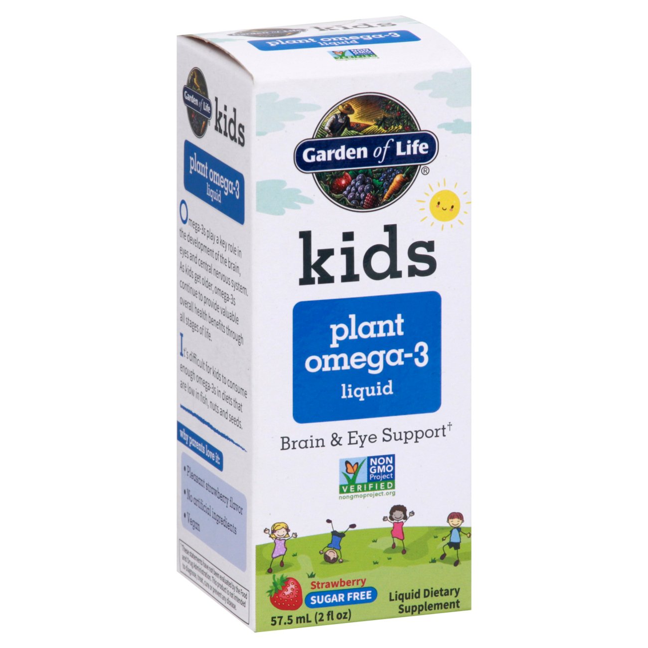 Garden of Life Kids Plant Omega 3 Liquid Shop Multivitamins at HEB