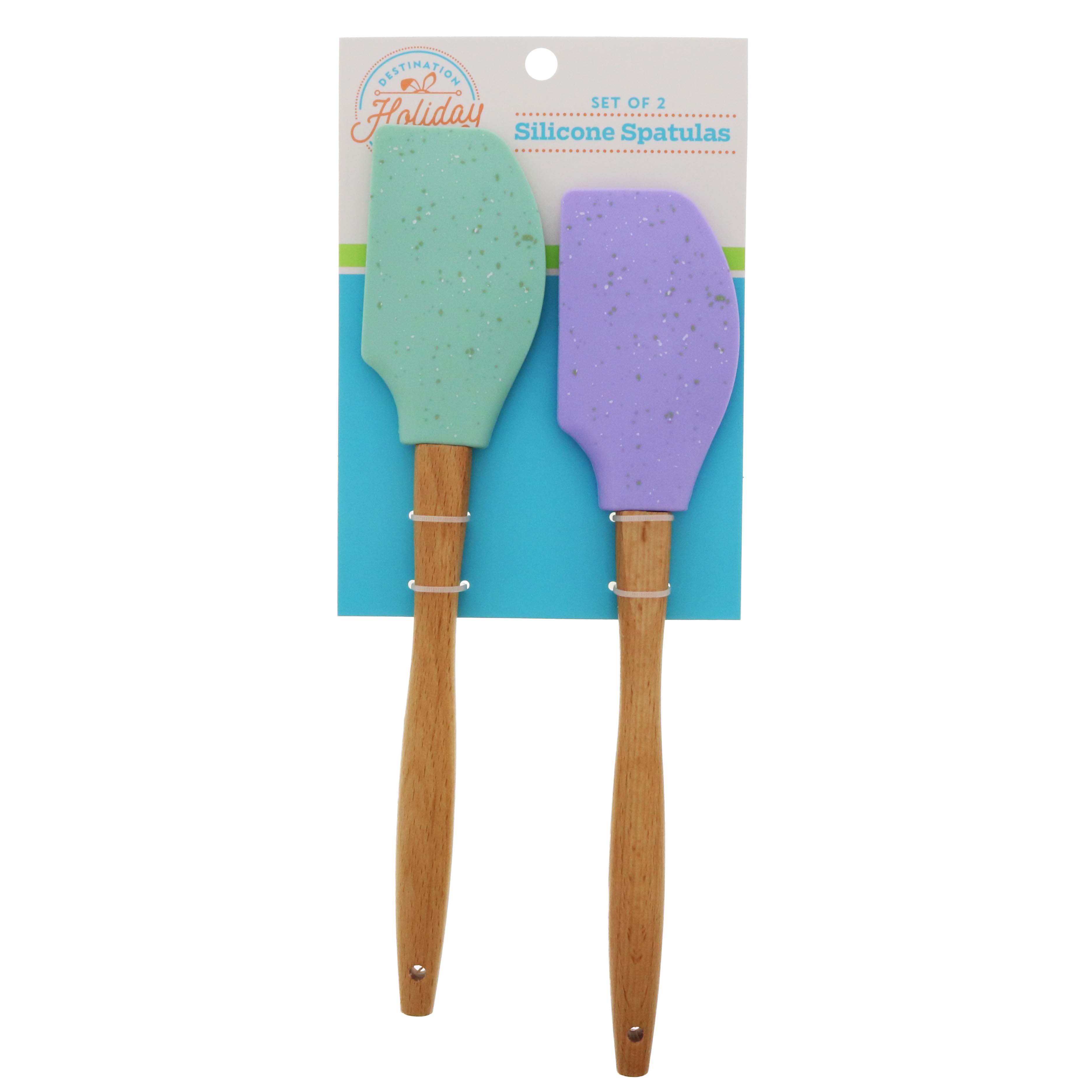 Destination Holiday Assorted Speckled Easter Silicone Spatulas Shop Utensils & Gadgets at HEB