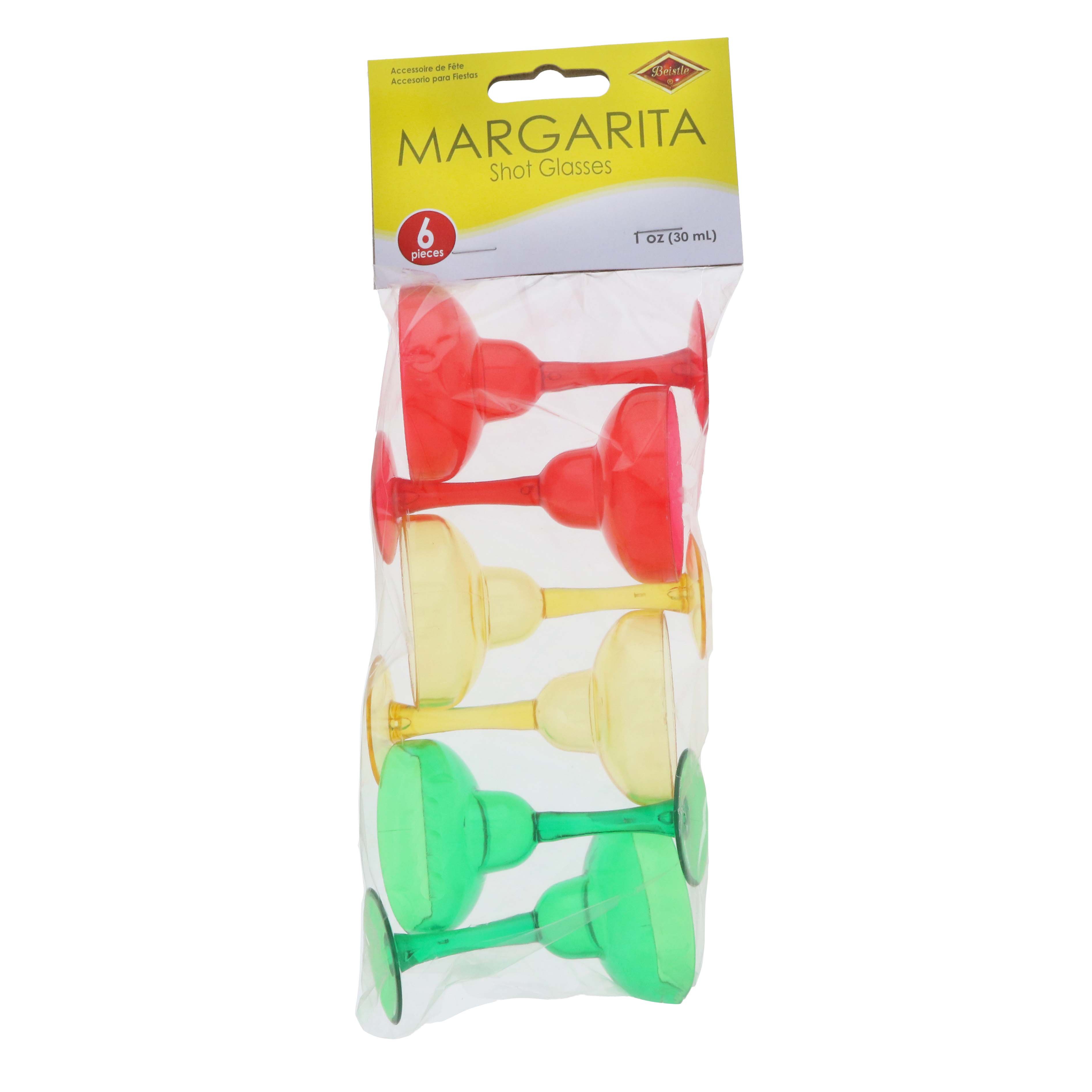 Beistle Assorted Plastic Margarita Shot Glasses Shop Favors at HEB