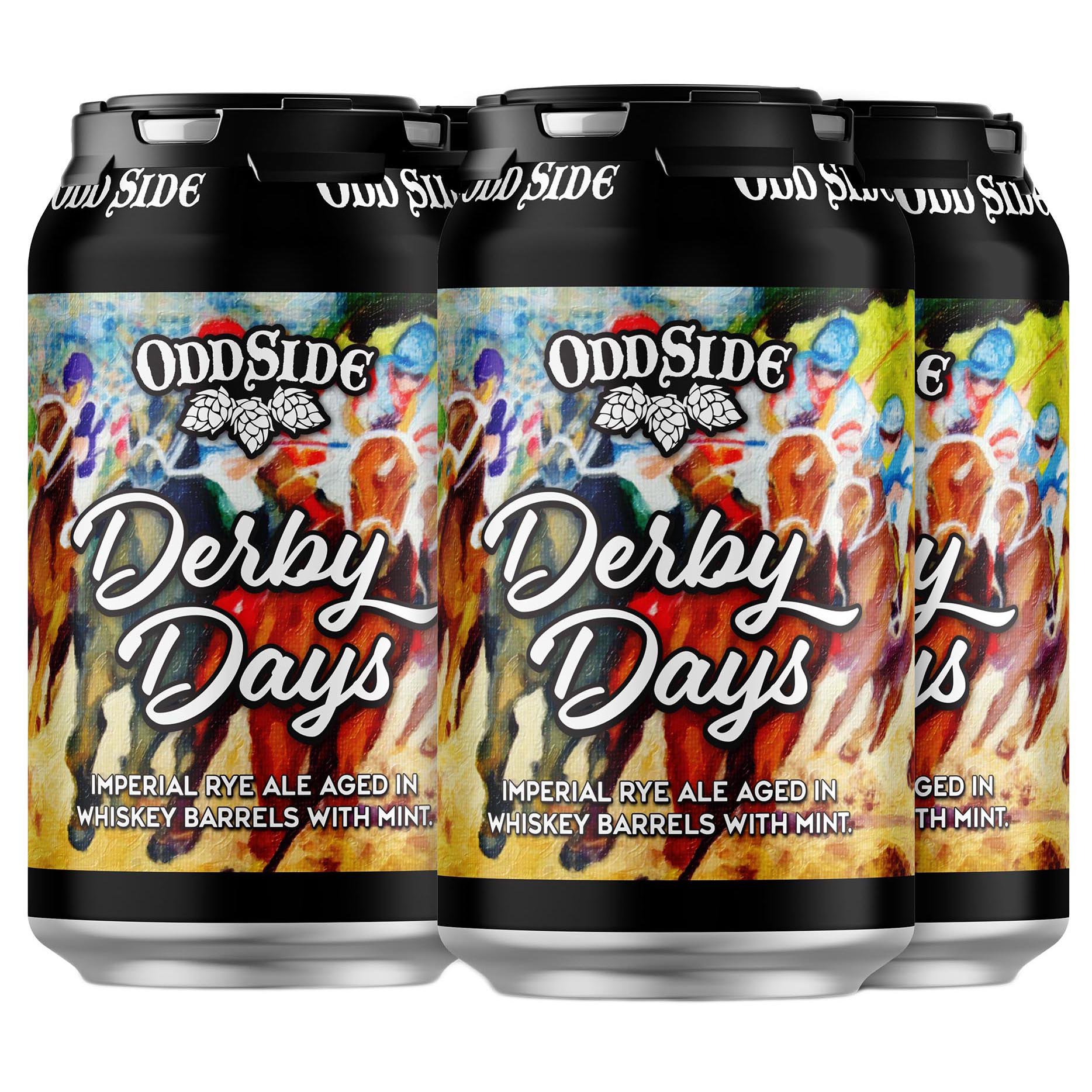 Odd Side Ales Derby Days Imperial Rye Ale 12 oz Cans - Shop Beer at H-E-B