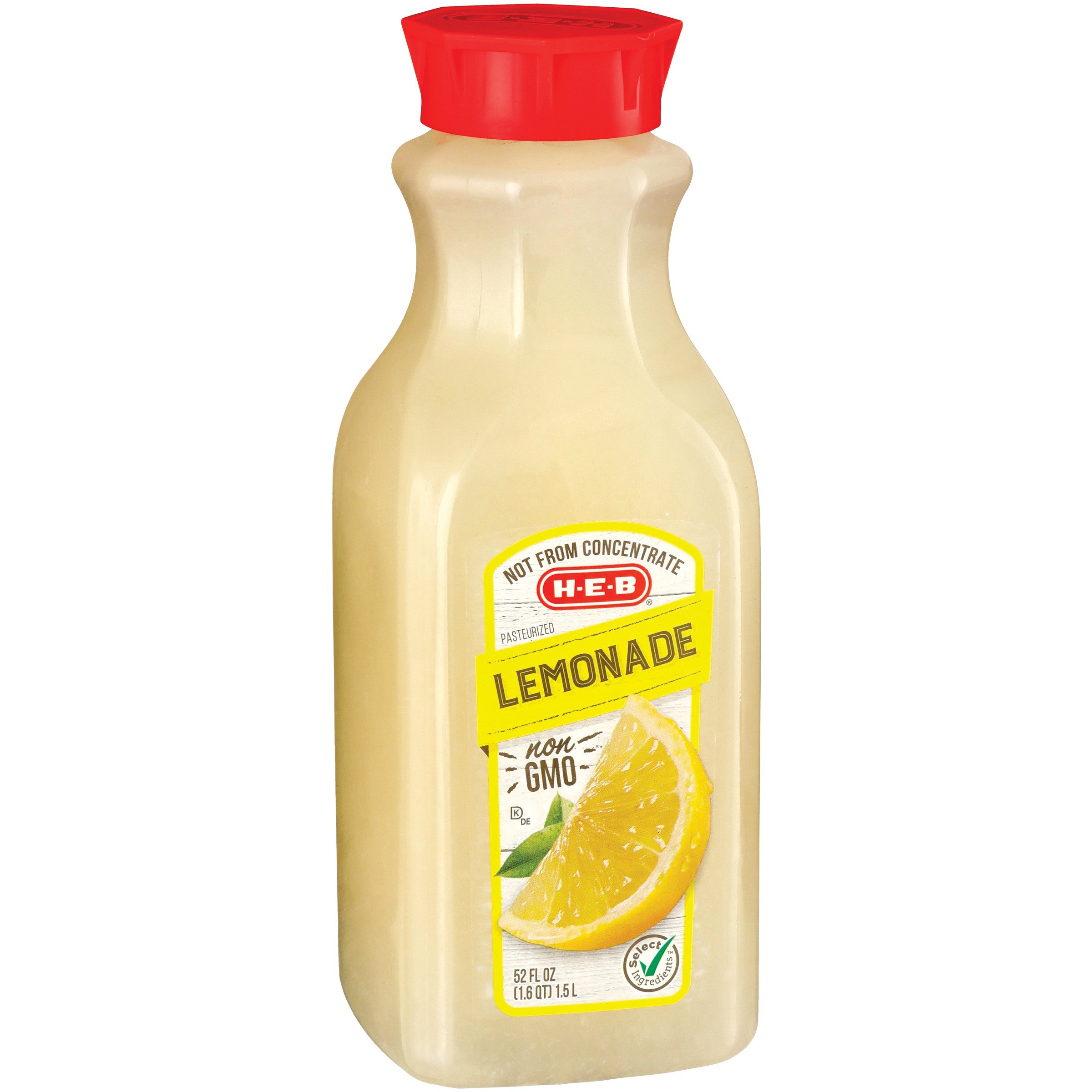 H-E-B Lemonade, 52 oz | Joe V's Smart Shop | Low Prices & Quality
