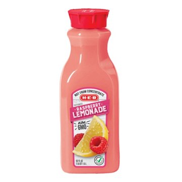 H-E-B Raspberry Lemonade, 52 oz