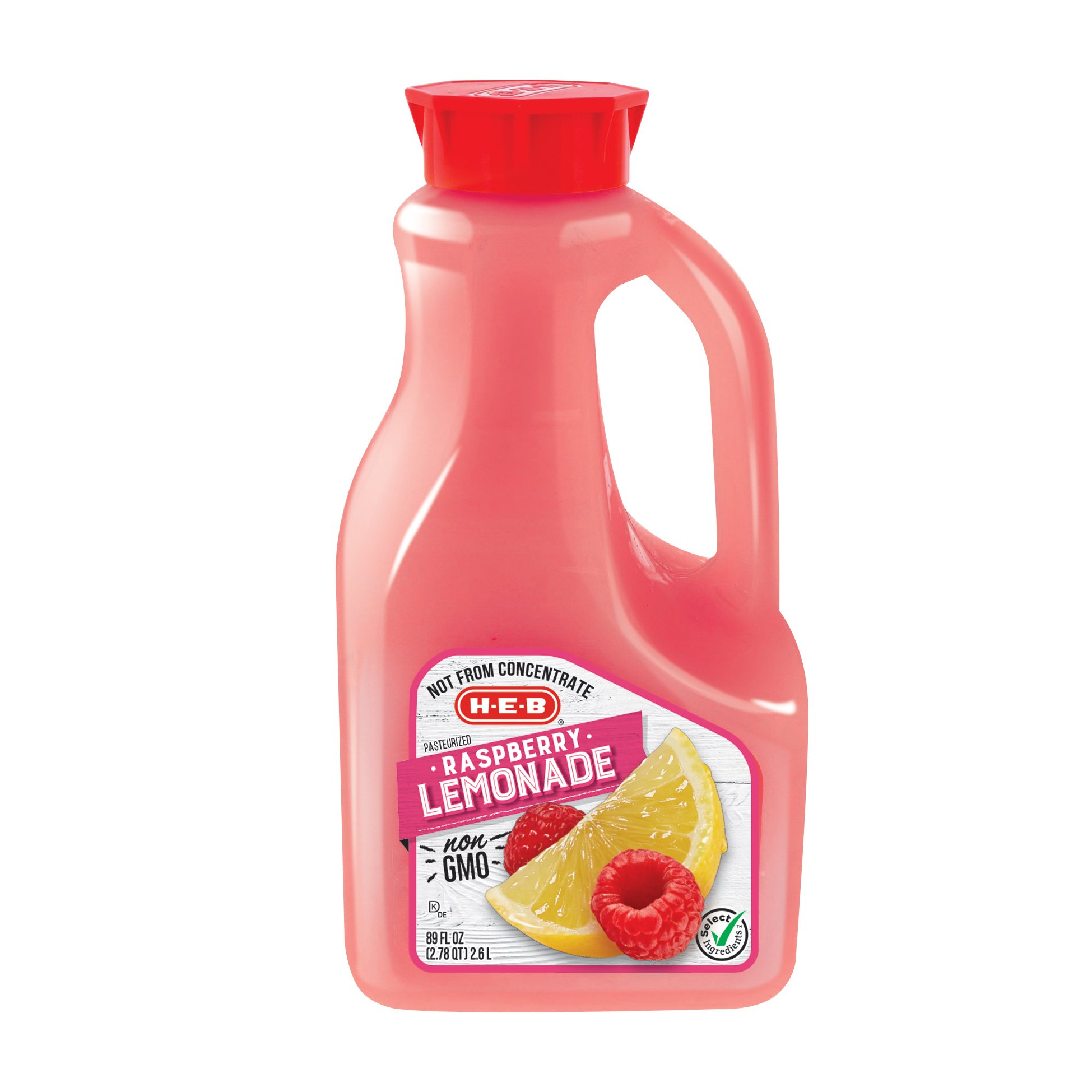 HEB Raspberry Lemonade Shop Juice at HEB