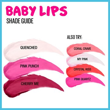 Maybelline Baby Lips Moisturizing Lip Balm, Lip Makeup Quenched