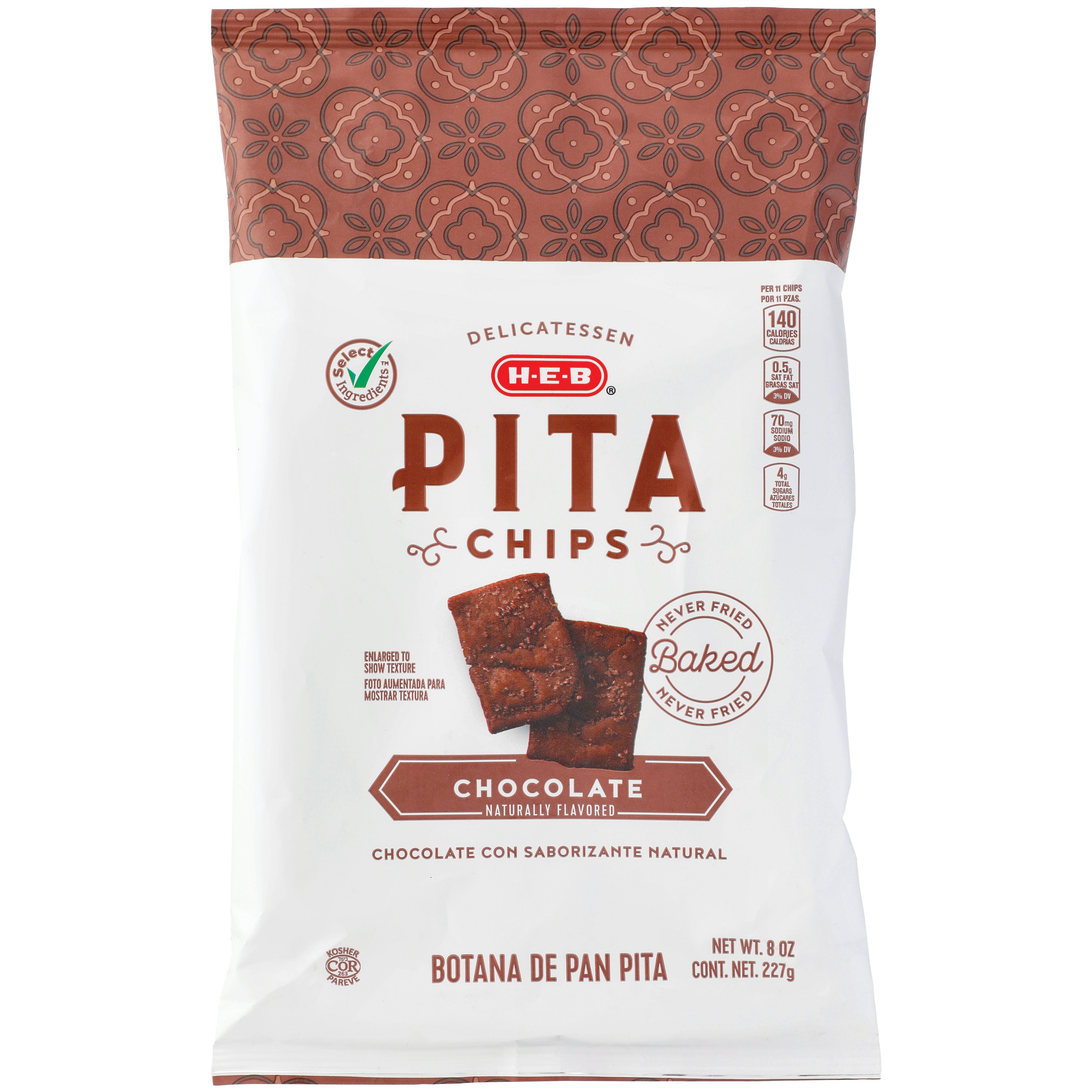 H-E-B Chocolate Pita Chips - Shop Chips at H-E-B