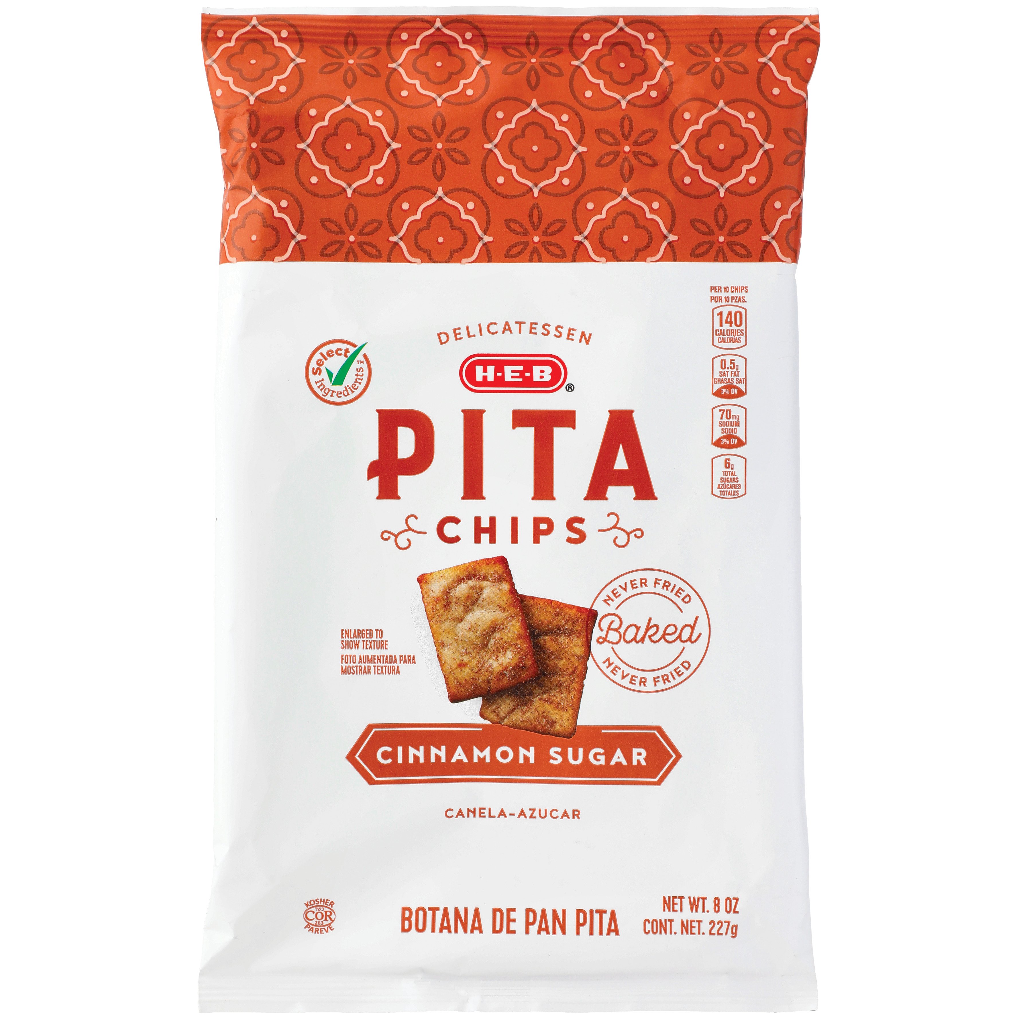 H-E-B Cinnamon Pita Chips - Shop Chips At H-E-B