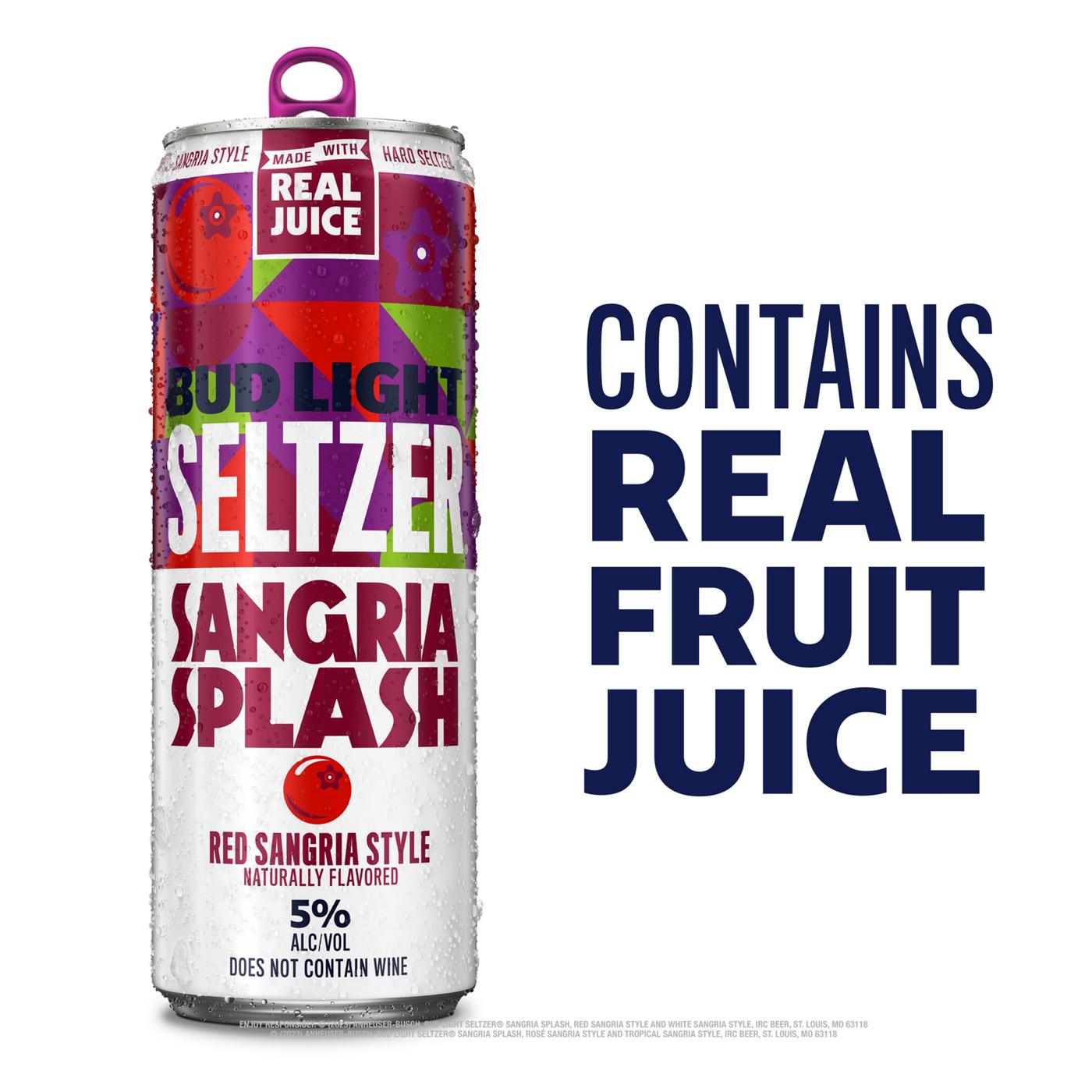 Bud Light Hard Seltzer Sangria Splash Seasonal Variety, 12 pack; image 8 of 8