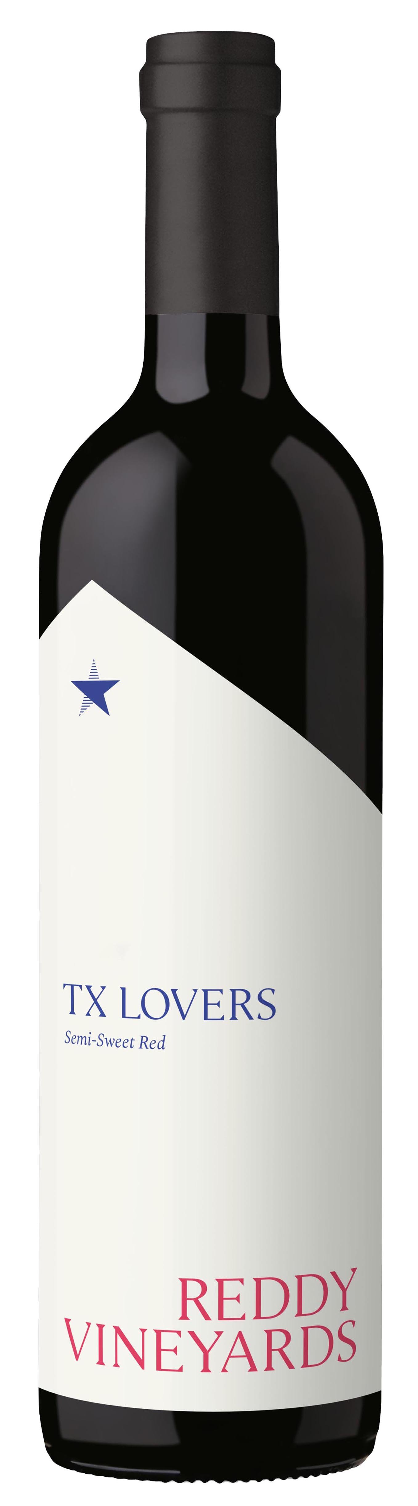 Reddy Vineyards TX Lovers Semi-Sweet Red, 750 mL