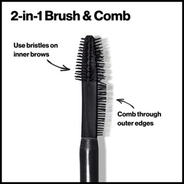 Revlon ColorStay Brow Fiber Filler Brow Gel, 303 Medium Brown