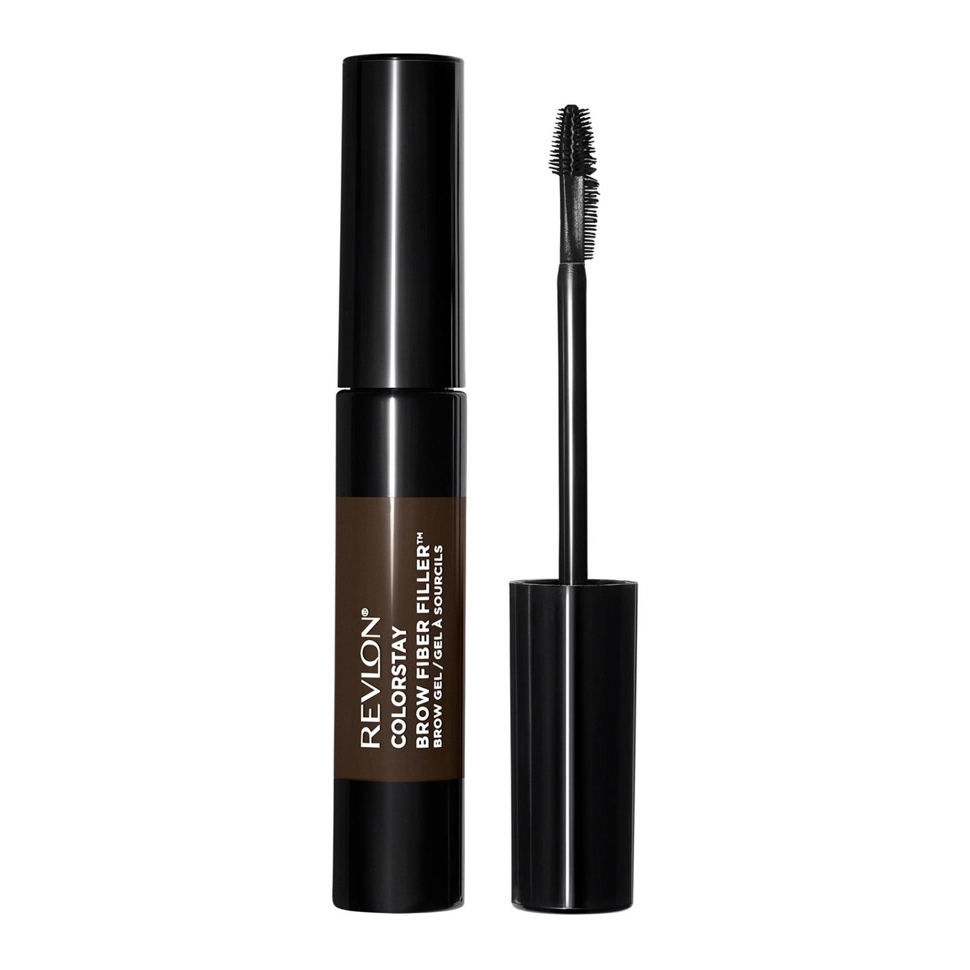 Revlon ColorStay Brow Fiber Filler Brow Gel, 305 Dark Brown; image 2 of 7