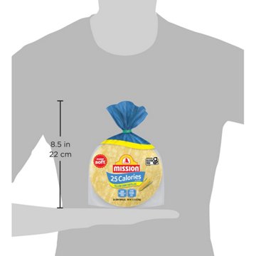 Mission 25 Calories Yellow Corn Tortillas, 30 ct