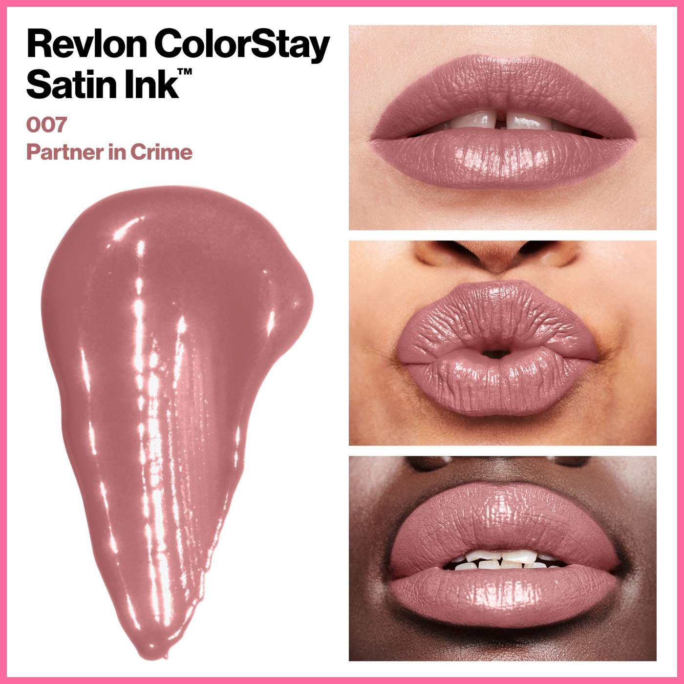 Revlon ColorStay Satin Ink Liquid Lipstick - Partner in Crime; image 5 of 7