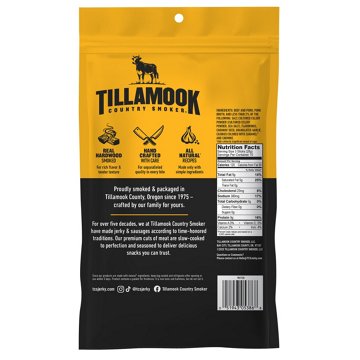 Tillamook Country Smoker 9g Protein Zero Sugar Smoked Sausages Meat Sticks - Original, 10 oz