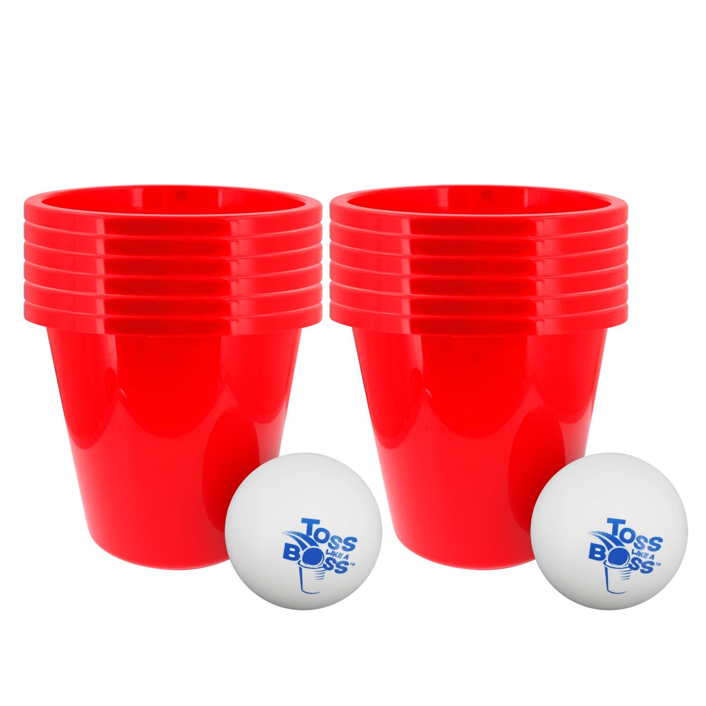 Banzai Toss Like A Boss Giant Yard Pong Game; image 6 of 11