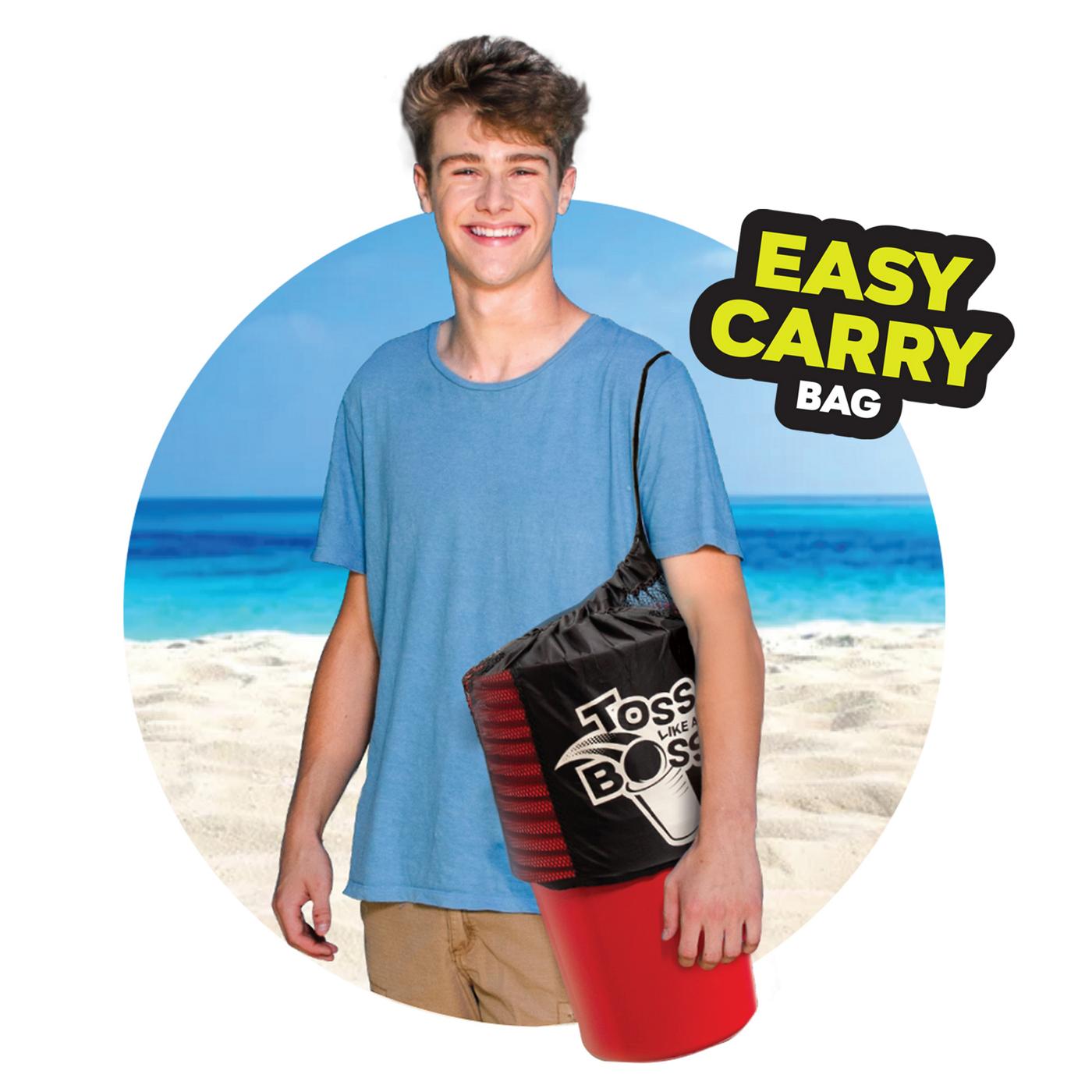 Banzai Toss Like A Boss Giant Yard Pong Game; image 11 of 11