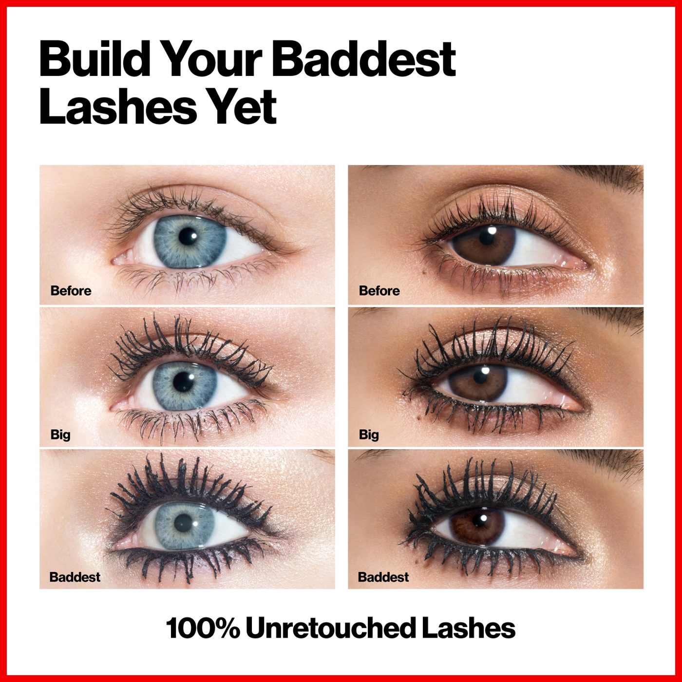 Revlon So Fierce! Big Bad Lash Mascara, 762 Waterproof Blackest Black; image 6 of 6
