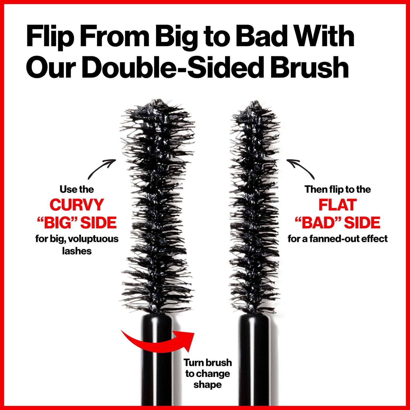 Revlon So Fierce! Big Bad Lash Mascara, 761 Black; image 3 of 7