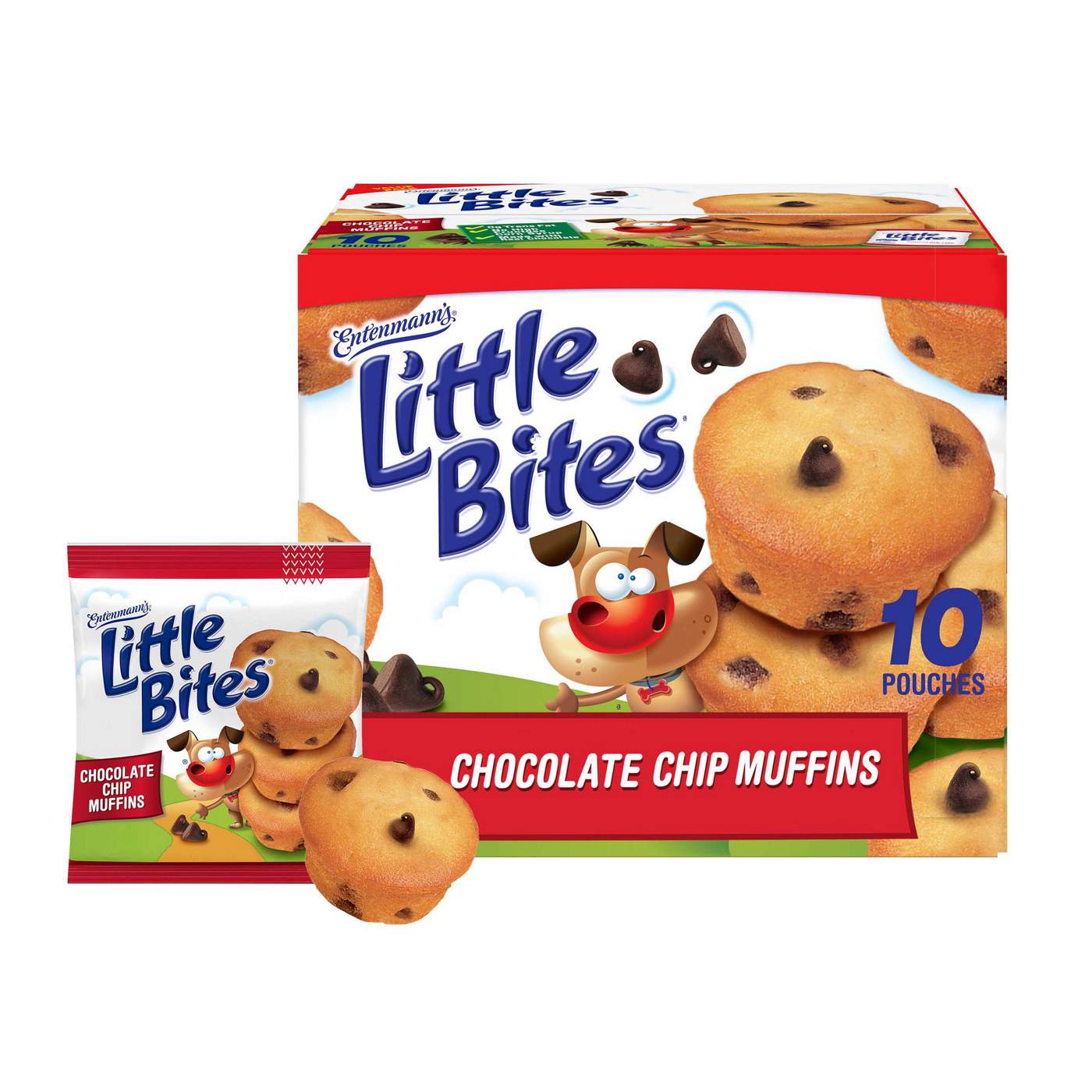 Entenmann's Little Bites Chocolate Chip Muffins; image 2 of 2