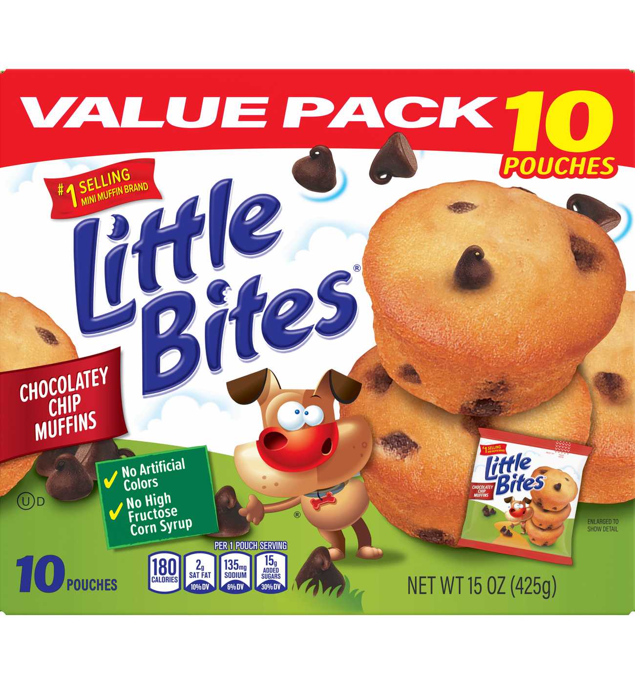 Entenmann's Little Bites Chocolatey Chip Mini Muffins Value Pack; image 8 of 9
