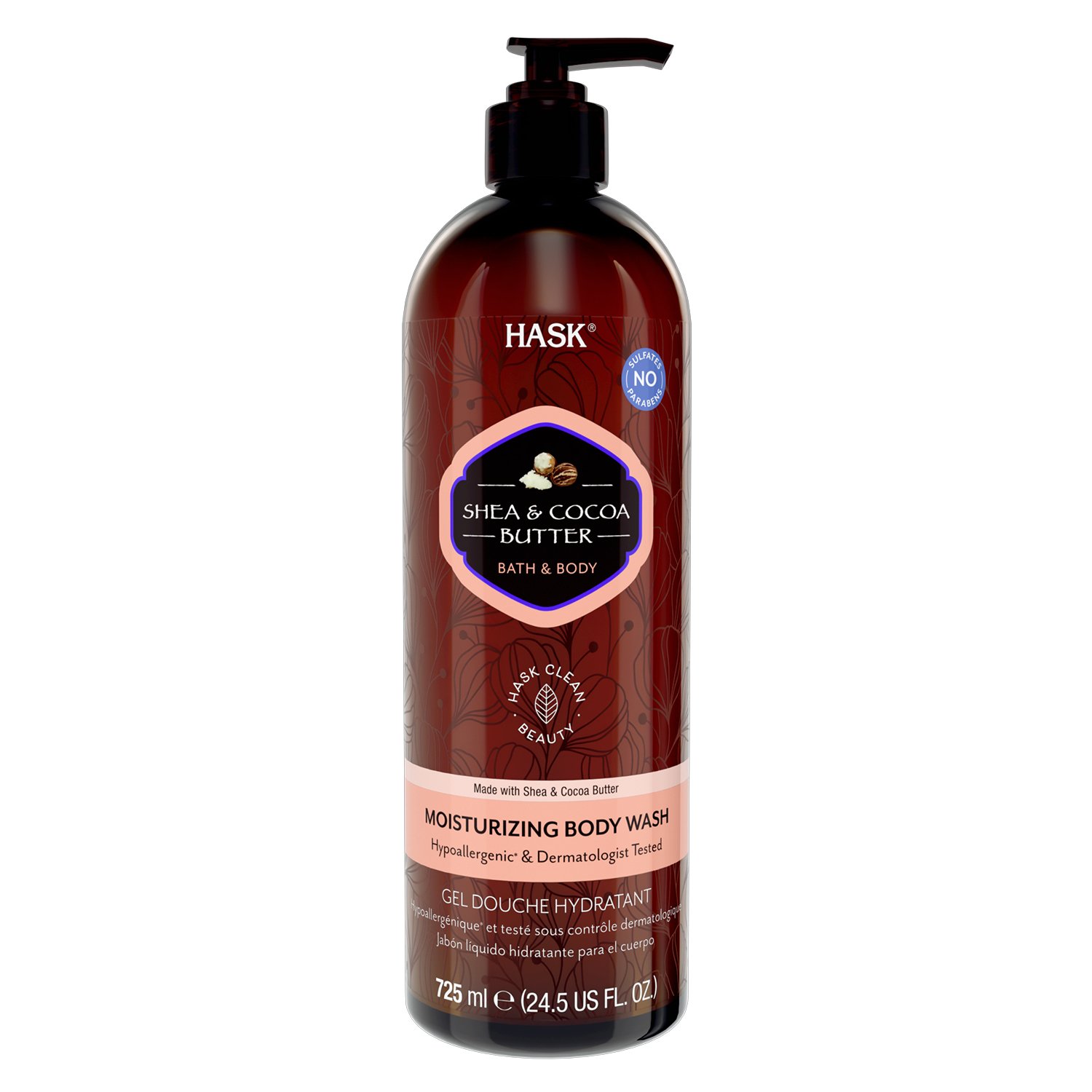 Inspired Beauty Brands Hask Shea & Cocoa Butter Body Wash Shop Bath