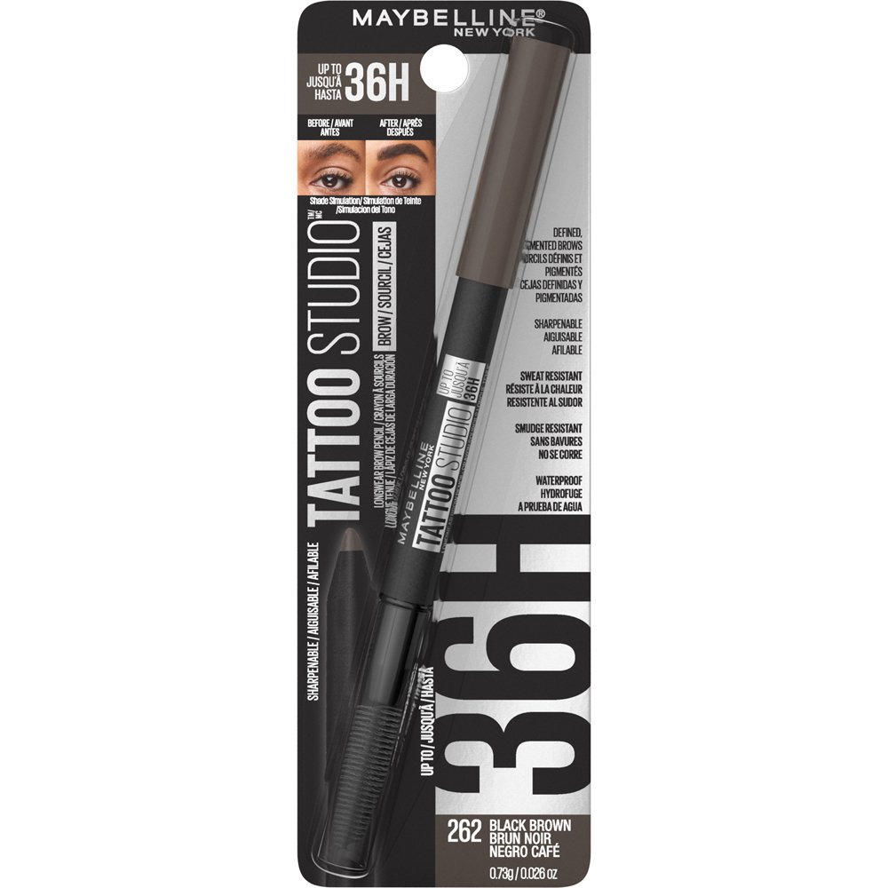 Maybelline Tattoo Brow 36h оттенки