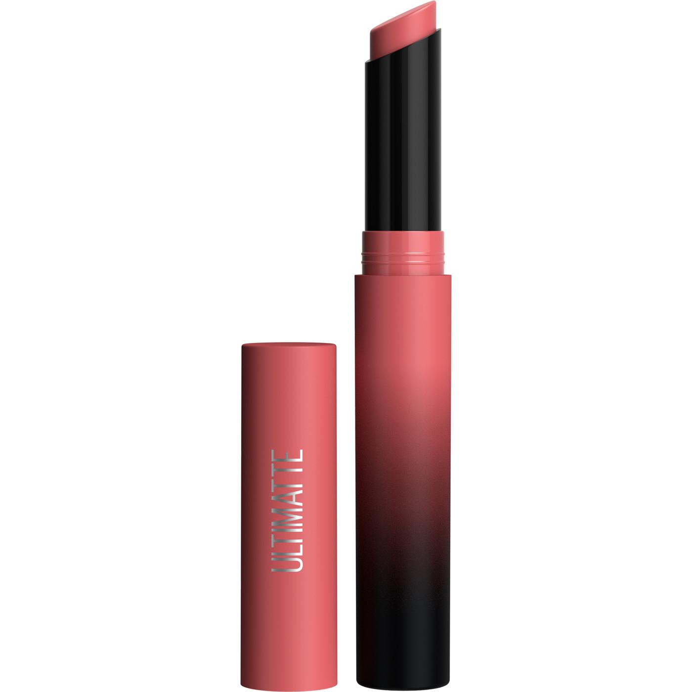 Maybelline Color Sensational Ultimatte Lipstick - More Blush; image 1 of 3