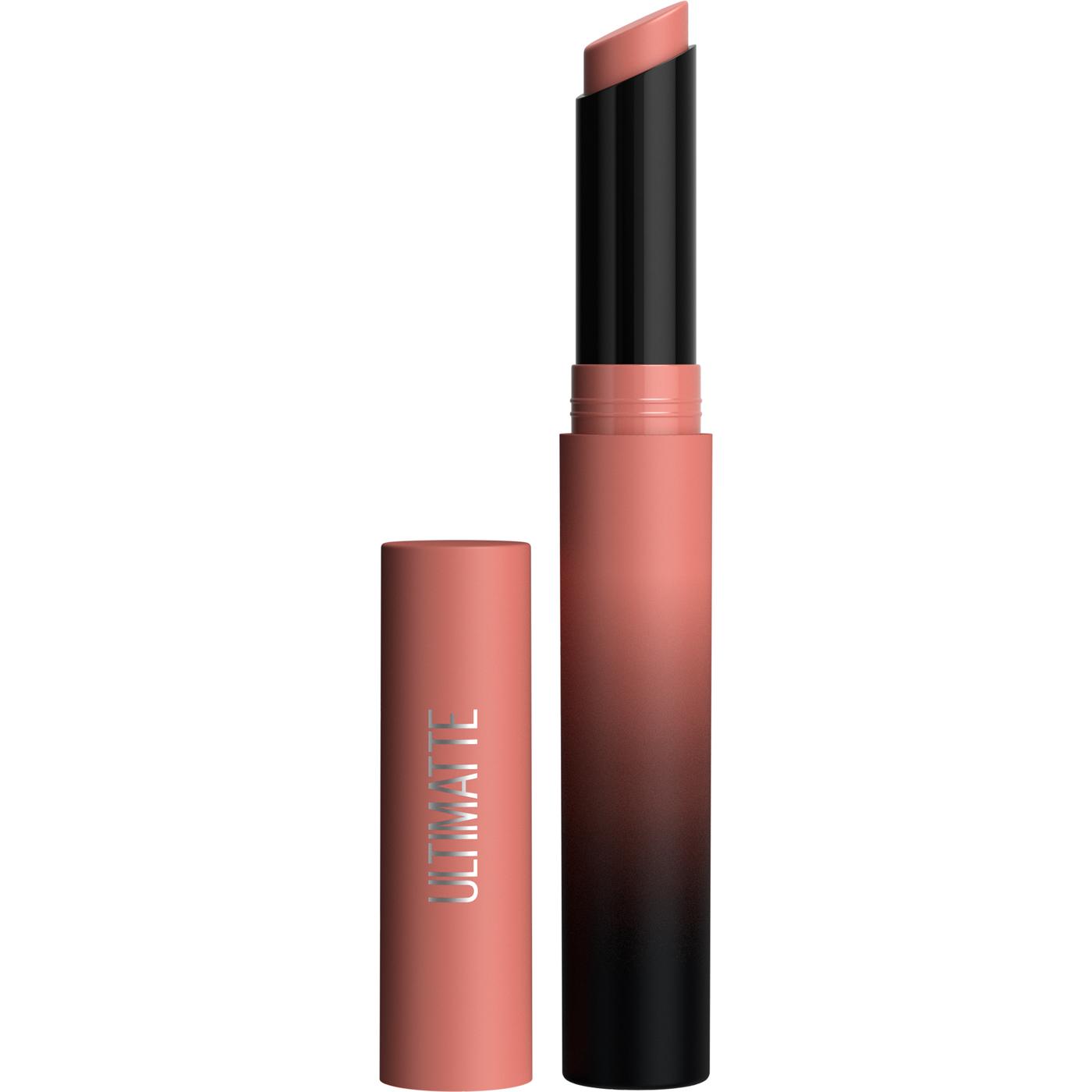 Maybelline Color Sensational Ultimatte Lipstick - More Buff; image 1 of 3