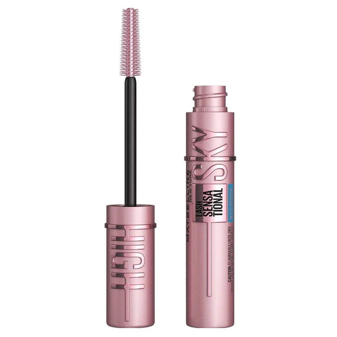 Maybelline Lash Sensational Sky High Waterproof Mascara Makeup Brownish Black Shop Eyes At H E B