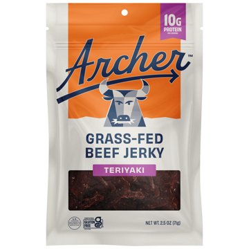Archer 10g Protein Grass-Fed Beef Jerky - Teriyaki