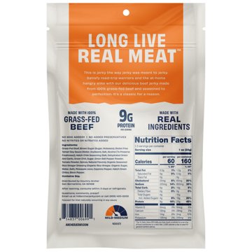 Archer 9g Protein Grass-Fed Beef Jerky - Hatch Chile, 2.5 oz