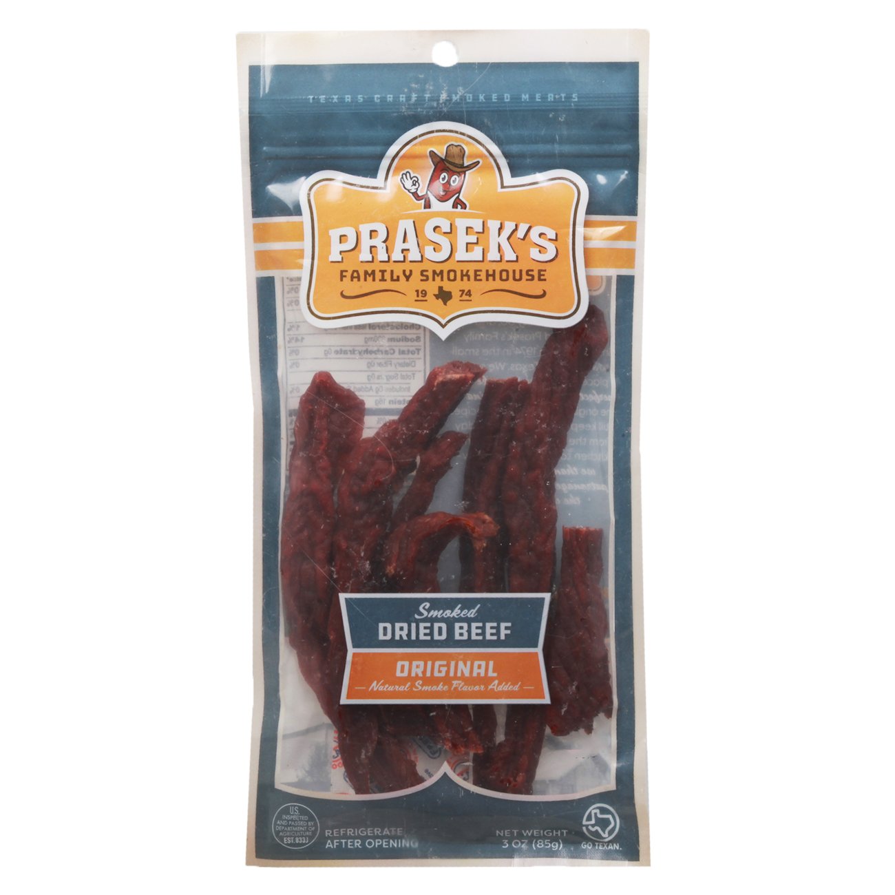 Prasek's Smoked Dried Beef Shop Meat at HEB