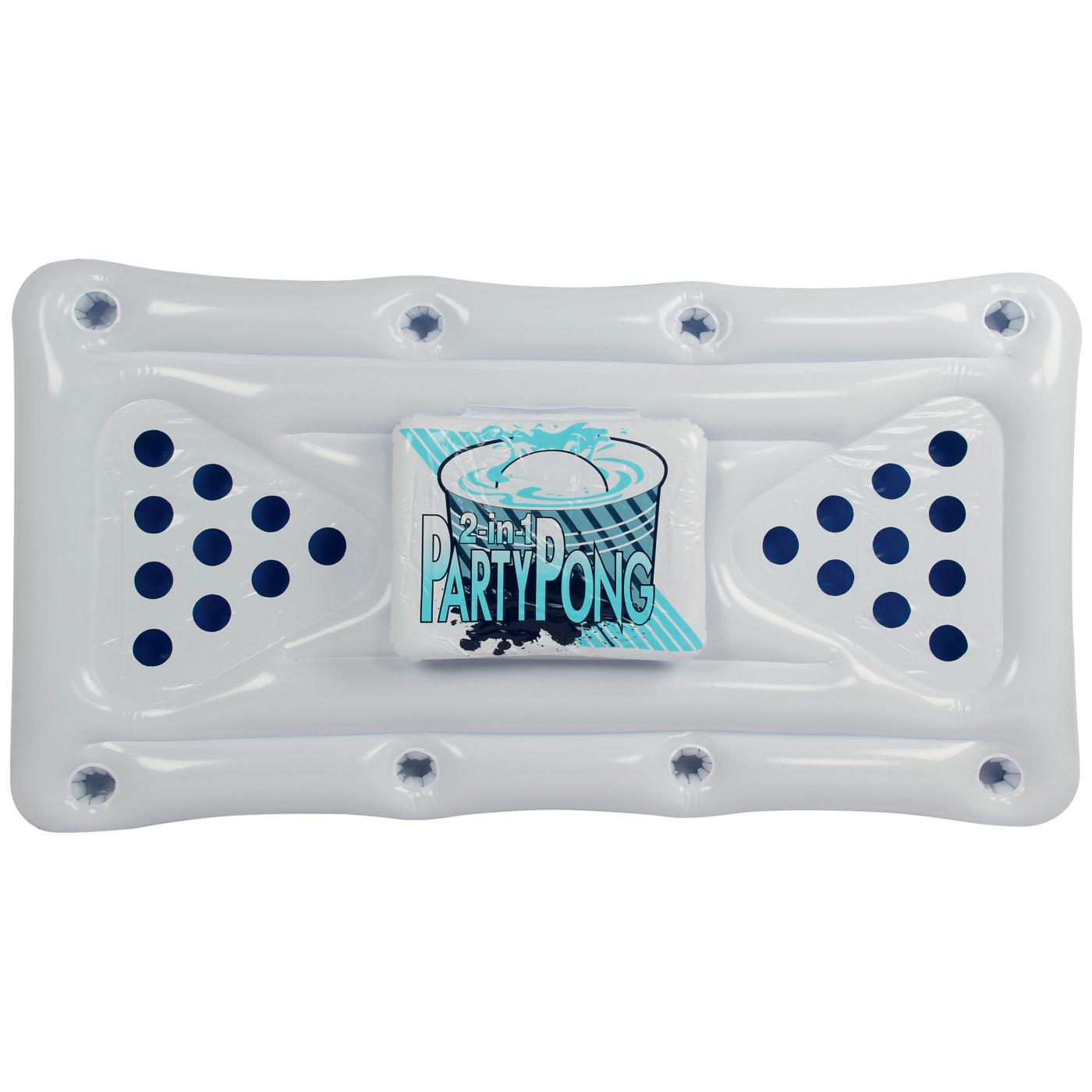 Floatopia Pool Party Pong Float with Cooler Shop Floats at HEB